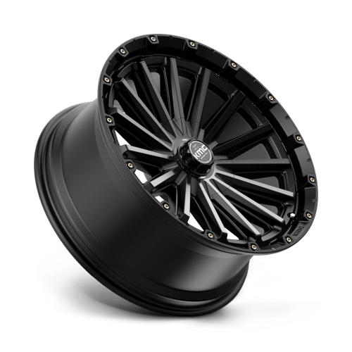 KMC Wheels Km102 Signal 20x9 6x135 / 6x139.7 0 106.1 Noir Satiné Avec Teinte Grise