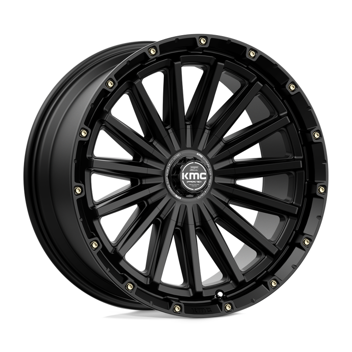 KMC Wheels Km102 Signal 20x9 6x135 / 6x139.7 0 106.1 Satin Black