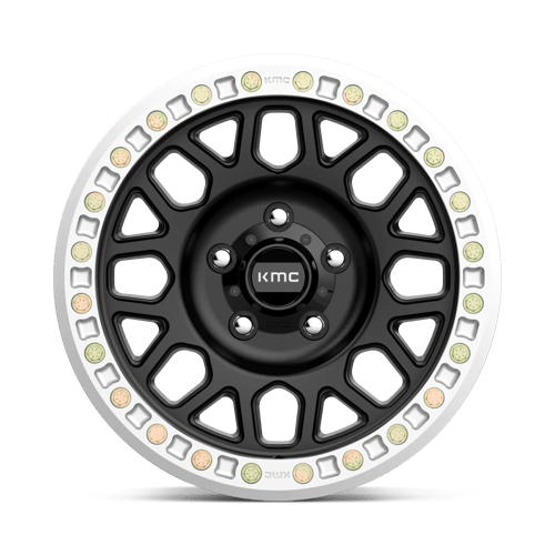 KMC Km234 Grenade Desert Beadlock 20x9 6x139.7 -12 108 Satin Black