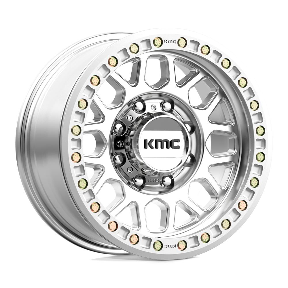 KMC Wheels Km234 Grenade Desert Beadlock 17x8.5 8x165.1 0 125.1 Machined