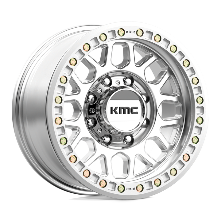 KMC Wheels Km234 Grenade Desert Beadlock 17x8.5 8x165.1 0 125.1 Machined
