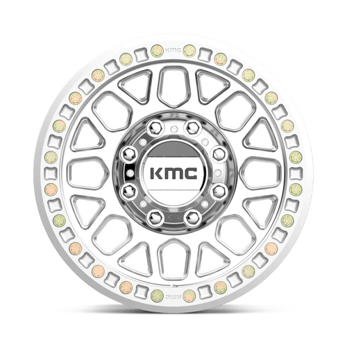 KMC Wheels Km234 Grenade Desert Beadlock 17x8.5 8x165.1 0 125.1 Machined