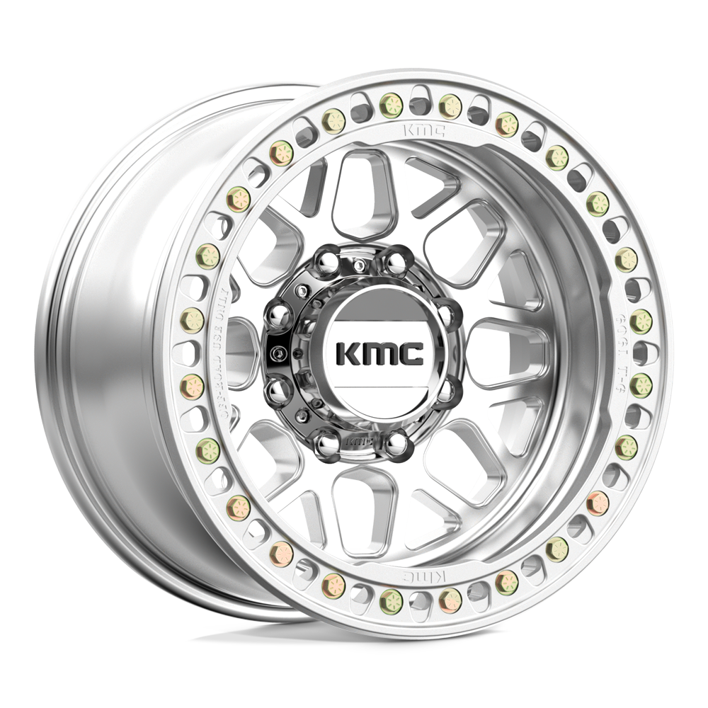 KMC Wheels Km235 Grenade Crawl Beadlock 17x9 8x165.1 -38 125.1 Machined