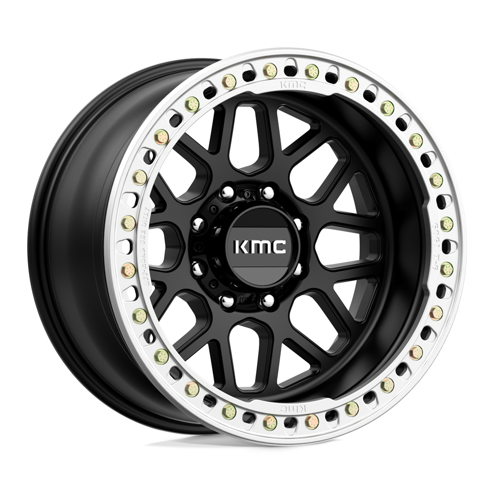 KMC Wheels Km235 Grenade Crawl Beadlock 20x10 8x165.1 -48 125.1 Satin Black
