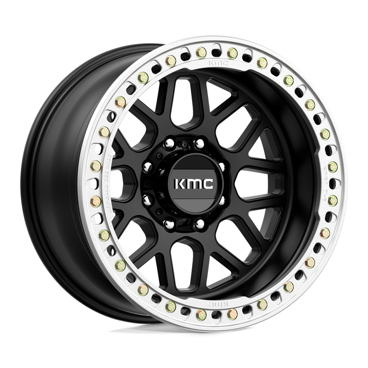 KMC Wheels Km235 Grenade Crawl Beadlock 20x10 8x165.1 -48 125.1 Satin Black