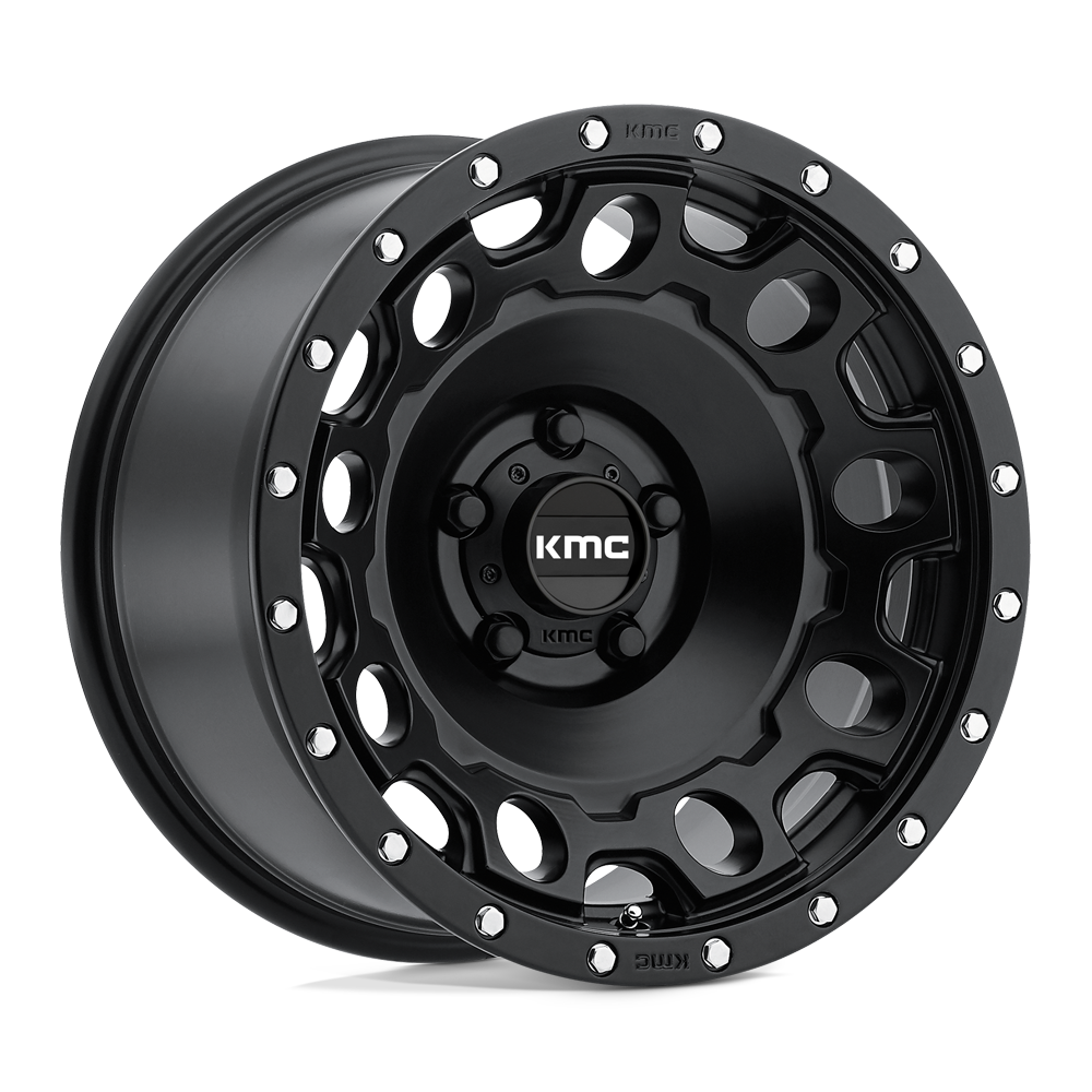 KMC Km529 Holeshot 17x8.5 5x127 34 71.5 Satin Black