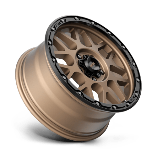 KMC Wheels Km535 Grenade Tout-terrain 18x8,5 5x127 35 71,5 Bronze Mat Lèvre Noir Mat