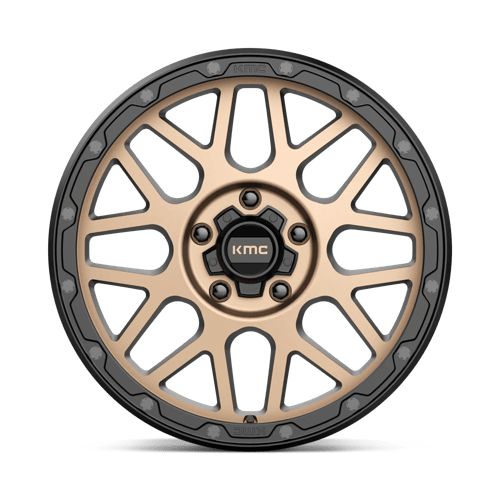 KMC Wheels Km535 Grenade Tout-terrain 18x8,5 5x127 35 71,5 Bronze Mat Lèvre Noir Mat