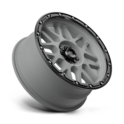 KMC Wheels Km535 Grenade Off-road 20x9 5x127 18 71.5 Gris Mat Lèvre Noir Mat