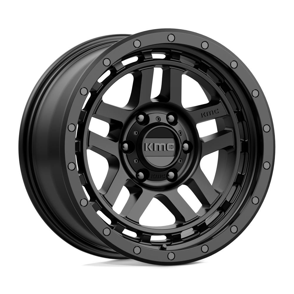 KMC Wheels Km540 Recon 18x8.5 6x139.7 0 106.1 Satin Black
