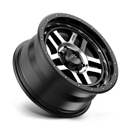 Roues KMC Km540 Recon 18x8.5 6x135 0 87.1 Noir satiné usiné