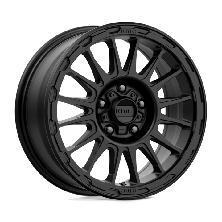 KMC Wheels Km542 Impact 17x8 5x108 38 72.56 Satin Black