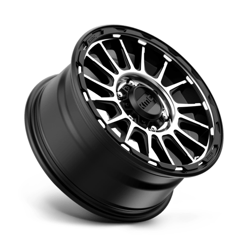 Roues KMC Km542 Impact 16x8 6x139.7 0 106.1 Noir Satiné Usiné