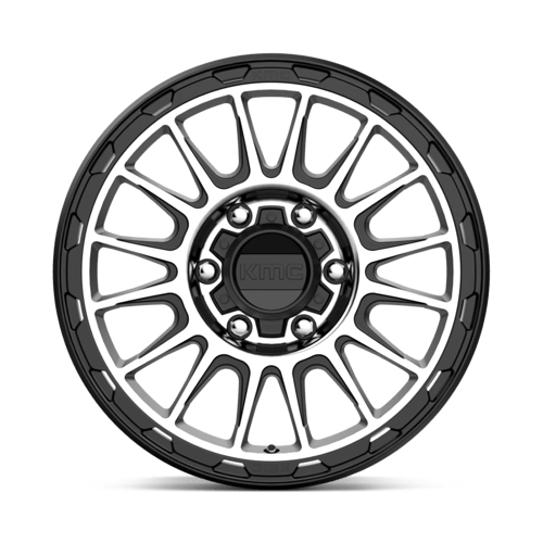 Roues KMC Km542 Impact 16x8 6x139.7 0 106.1 Noir Satiné Usiné