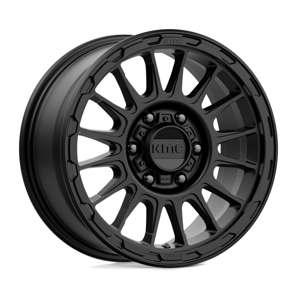 Roues KMC Km542 Impact 16x8 6x139.7 0 106.1 Noir satiné