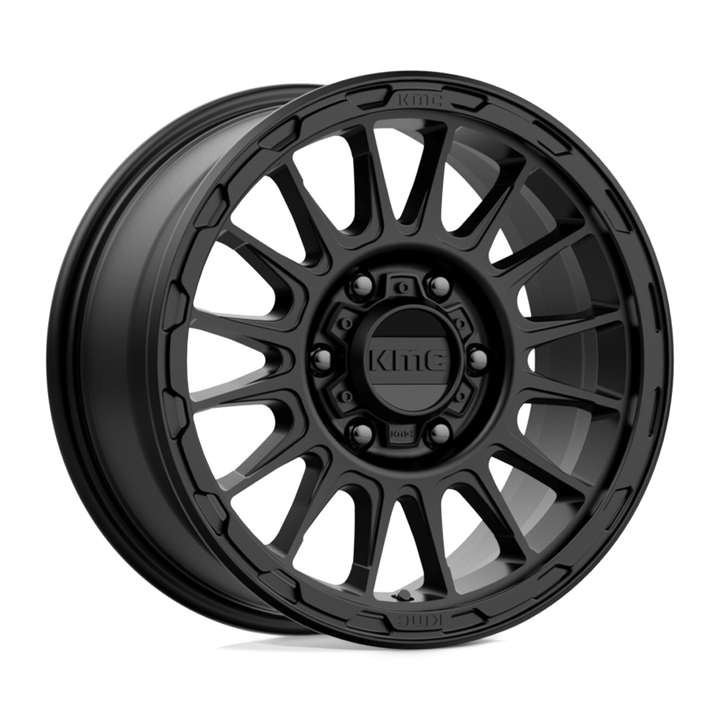Roues KMC Km542 Impact 16x8 6x139.7 0 106.1 Noir satiné