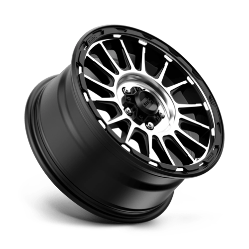 KMC Wheels Km542 Impact 17x8 5x114.3 35 72.56 Satin Black Machined