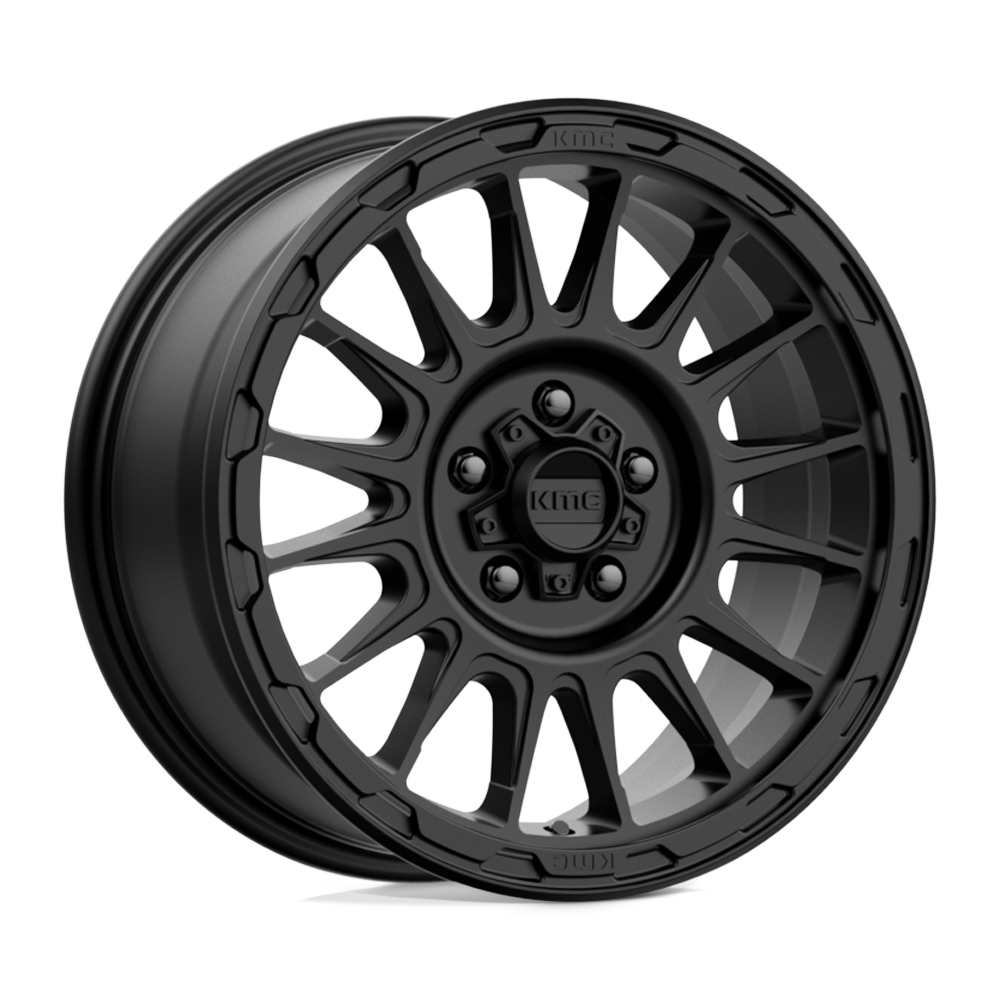Roues KMC Km542 Impact 17x8 5x114,3 35 72,56 Noir satiné