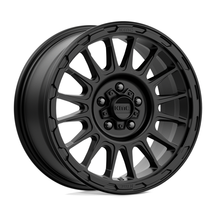 KMC Wheels Km542 Impact 17x8 5x127 35 71.5 Satin Black