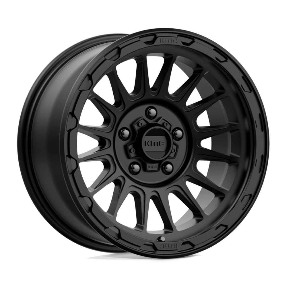 KMC Wheels Km542 Impact 17x8.5 5x127 0 71.5 Satin Black