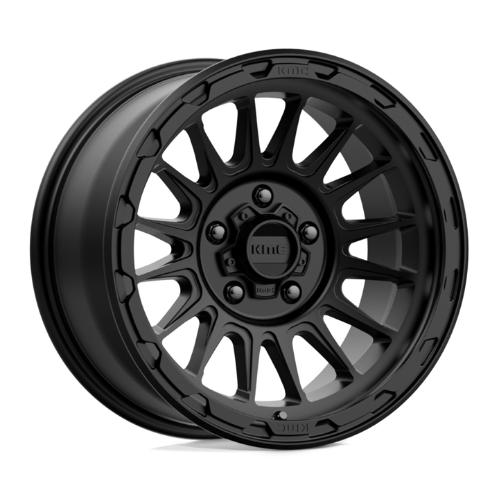 KMC Wheels Km542 Impact 17x8.5 5x127 0 71.5 Satin Black