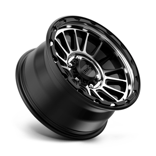 KMC Wheels Km542 Impact 17x8.5 6x139.7 0 106.1 Satin Black Machined