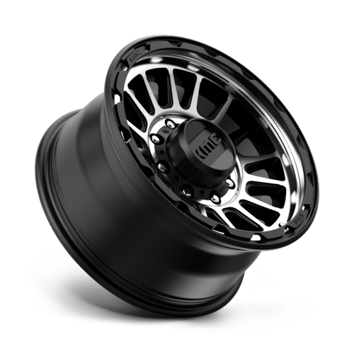 Roues KMC Km542 Impact 17x8,5 8x180 0 124,2 Noir Satiné Usiné