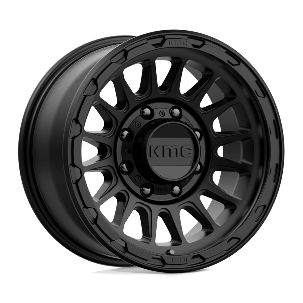 KMC Wheels Km542 Impact 17x8.5 8x165.1 0 125.1 Satin Black
