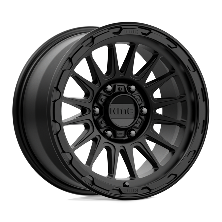 KMC Wheels Km542 Impact 17x9 6x139.7 18 106.1 Satin Black