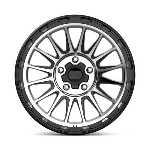 KMC Wheels Km542 Impact 18x9 5x127 0 71.5 Satin Black Machined