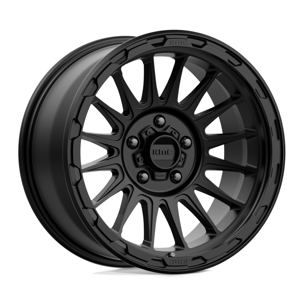 KMC Wheels Km542 Impact 18x9 5x127 0 71.5 Satin Black