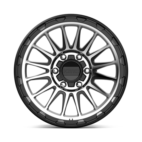 Roues KMC Km542 Impact 18x9 6x139.7 0 106.1 Noir Satiné Usiné