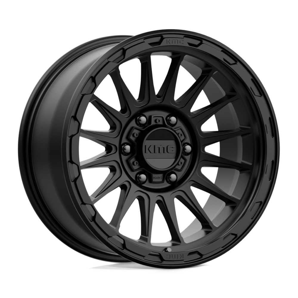 Roues KMC Km542 Impact 18x9 6x139.7 0 106.1 Noir satiné