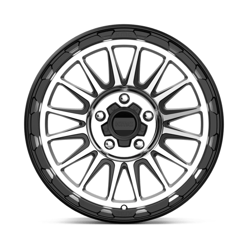 KMC Wheels Km542 Impact 18x9 5x127 18 71.5 Satin Black Machined