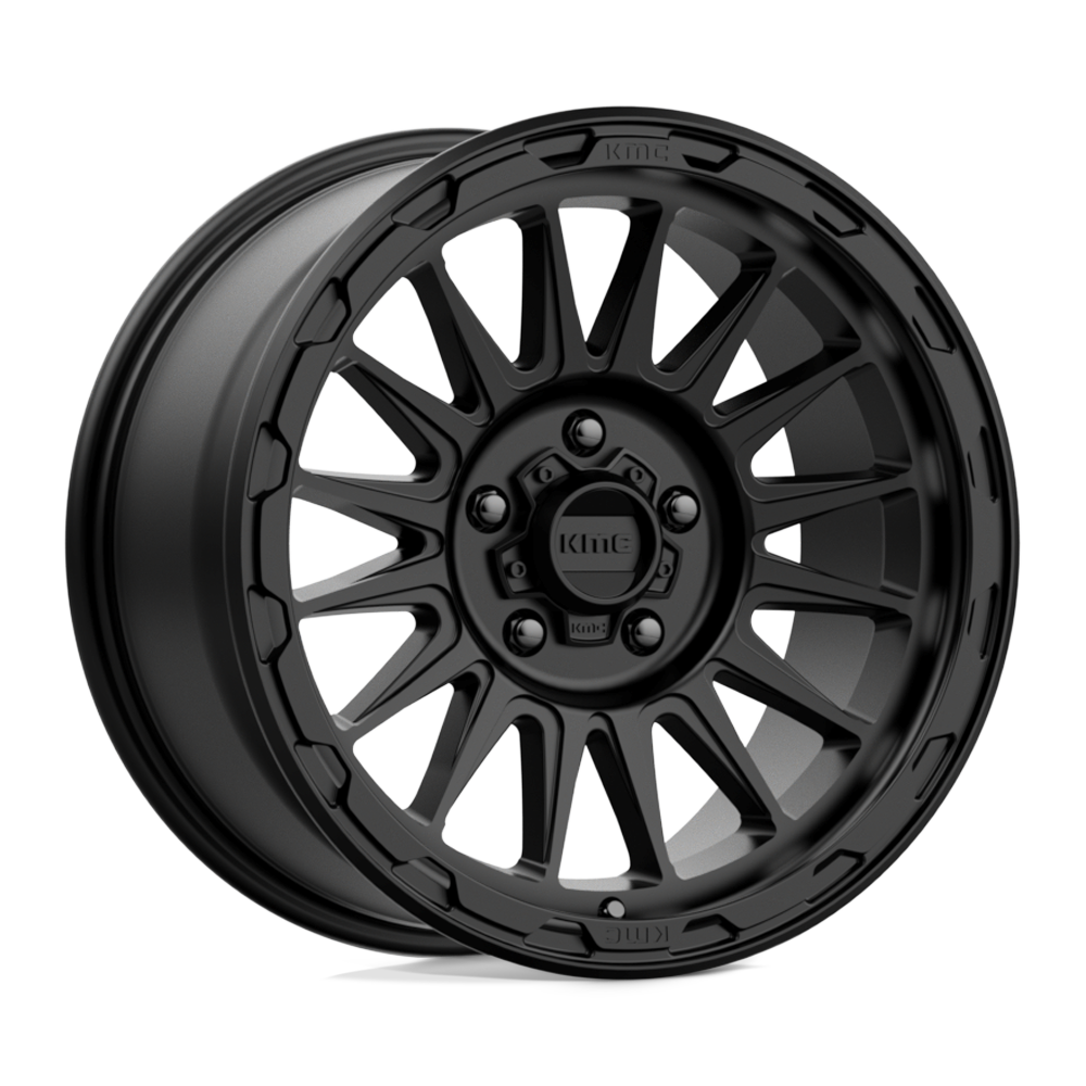 KMC Wheels Km542 Impact 18x9 5x150 18 110.1 Satin Black