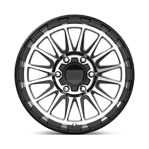 KMC Wheels Km542 Impact 18x9 6x114.3 18 66.06 Satin Black Machined