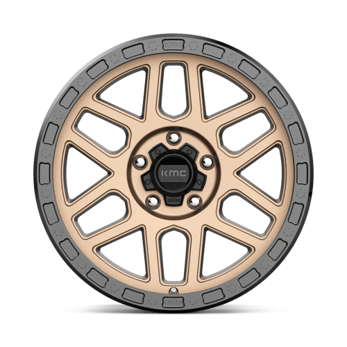 KMC Wheels Km544 Mesa 18x9 5x150 25 110.1 Matte Bronze With Black Lip