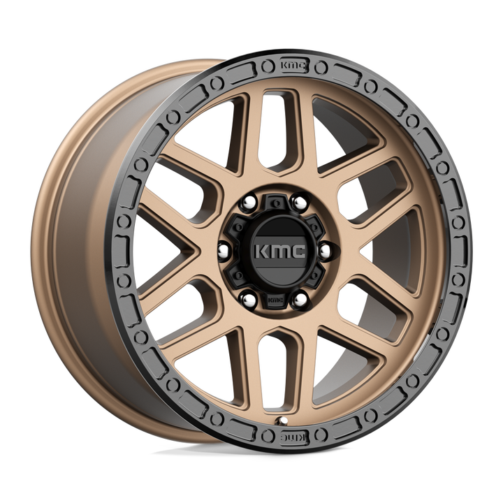 Roues KMC Km544 Mesa 18x9 6x114.3 18 66.06 Bronze Mat Avec Lèvre Noire