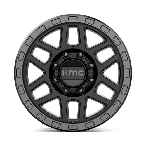 KMC Wheels Km544 Mesa 18x9 8x165.1 18 125.1 Satin Black With Gloss Black Lip