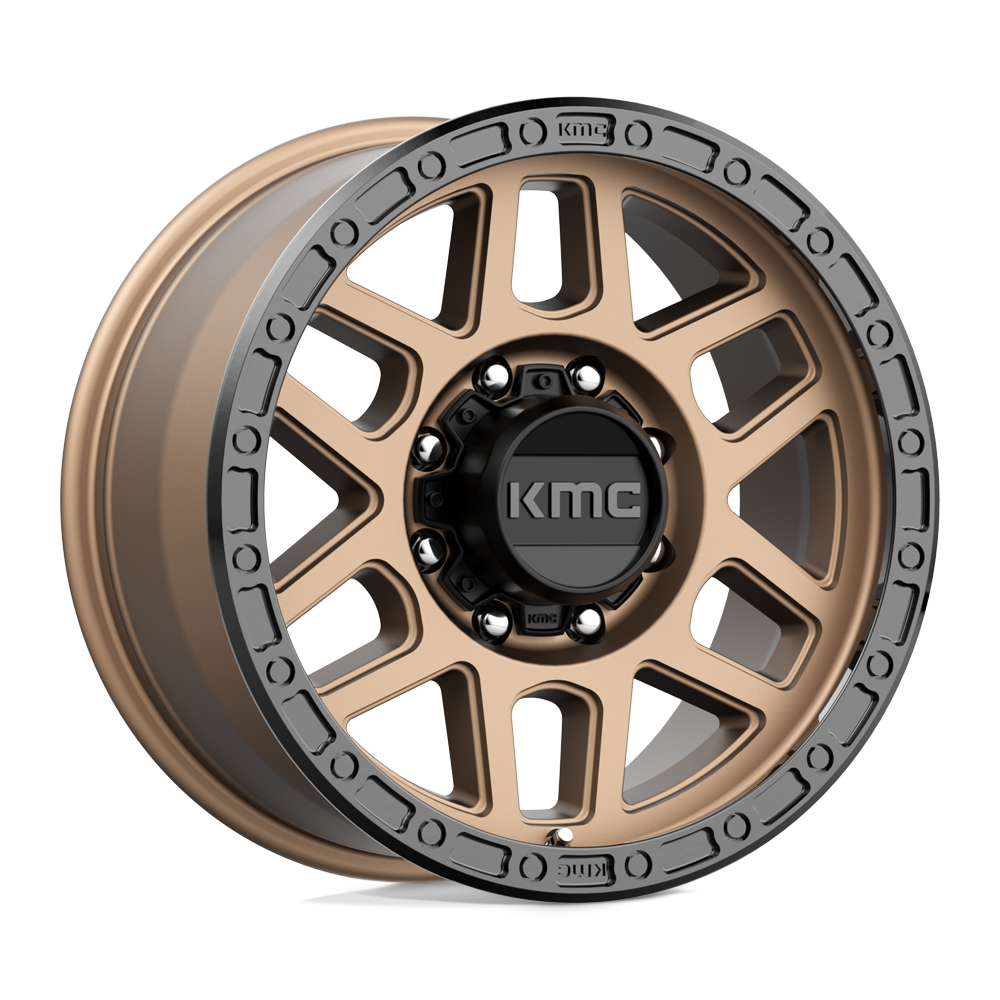 KMC Wheels Km544 Mesa 18x9 8x165.1 18 125.1 Matte Bronze With Black Lip