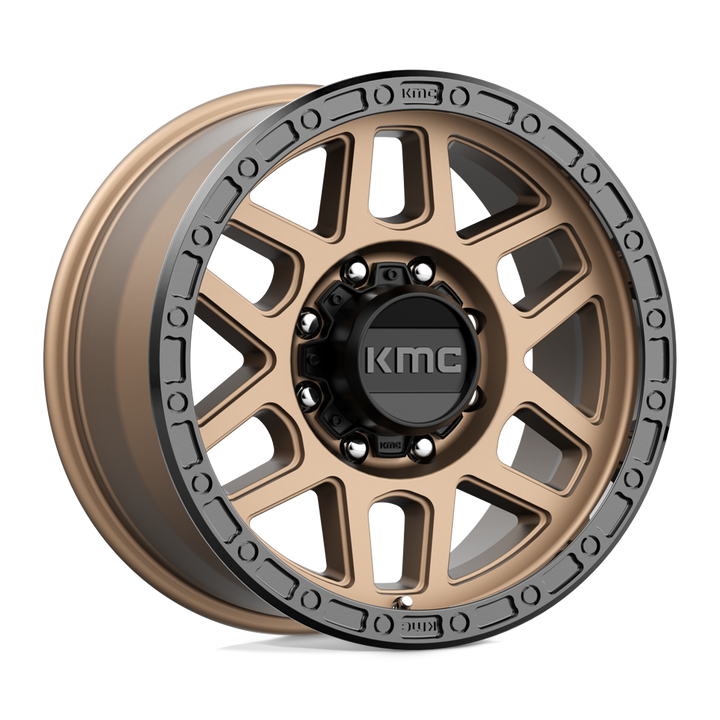KMC Wheels Km544 Mesa 18x9 8x180 18 124.2 Matte Bronze With Black Lip