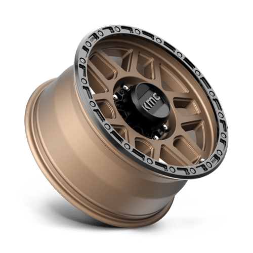 KMC Wheels Km544 Mesa 18x9 8x165.1 18 125.1 Matte Bronze With Black Lip