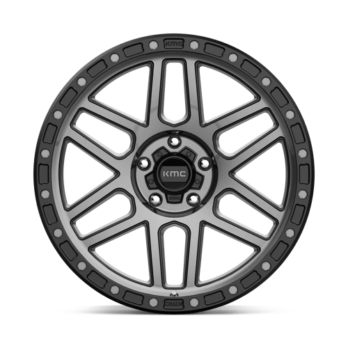 Roues KMC Km544 Mesa 17x8,5 5x127 0 71,5 Noir Satiné Avec Teinte Grise