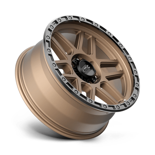 KMC Wheels Km544 Mesa 17x9 6x139.7 -12 106.1 Matte Bronze With Black Lip