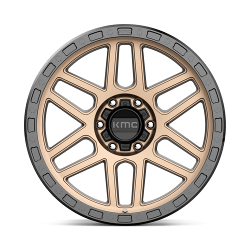KMC Wheels Km544 Mesa 20x9 6x135 0 87.1 Matte Bronze With Black Lip