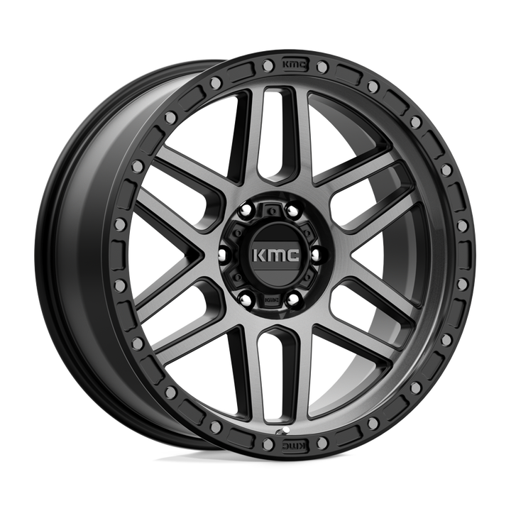 KMC Wheels Km544 Mesa 20x9 6x139.7 0 106.1 Satin Black With Gray Tint