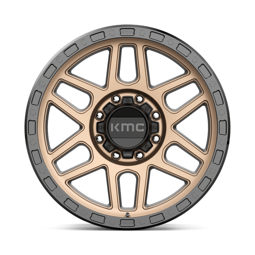 Roues KMC Km544 Mesa 20x9 8x165.1 0 125.1 Bronze Mat Avec Lèvre Noire