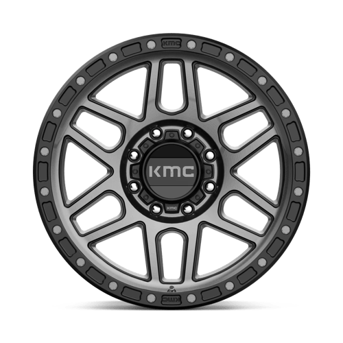 KMC Wheels Km544 Mesa 20x9 8x180 0 124.2 Satin Black With Gray Tint