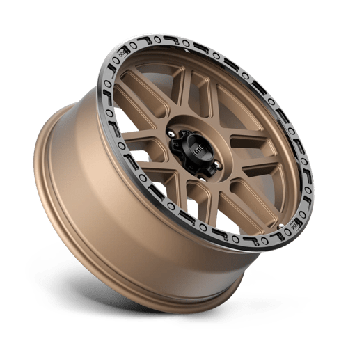 KMC Wheels Km544 Mesa 20x9 5x127 18 71.5 Matte Bronze With Black Lip