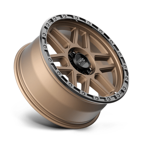 Roues KMC Km544 Mesa 17x9 6x114.3 18 66.06 Bronze Mat Avec Lèvre Noire